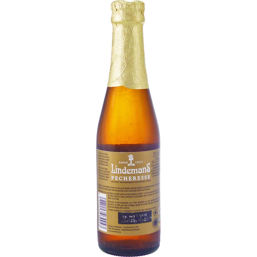 Lindemans Pêcheresse - Bière belge brassée par Lindemans