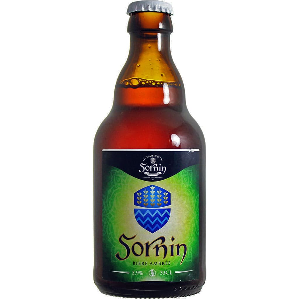 Bière française Sornin Ambrée par Les Brasseurs du Sornin - ancienne étiquette