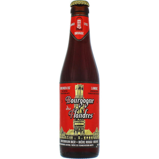 Bière Bourgogne des Flandres Brune brassée par Timmermans, Belgique