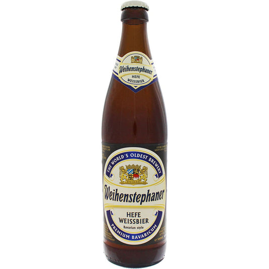 Bière Hefe Weiss brassée par Weihenstephaner, Allemagne