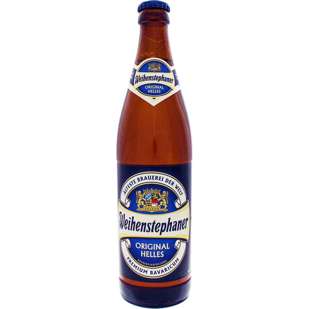 Bière Original Helles brassée par Weihenstephaner, Allemagne