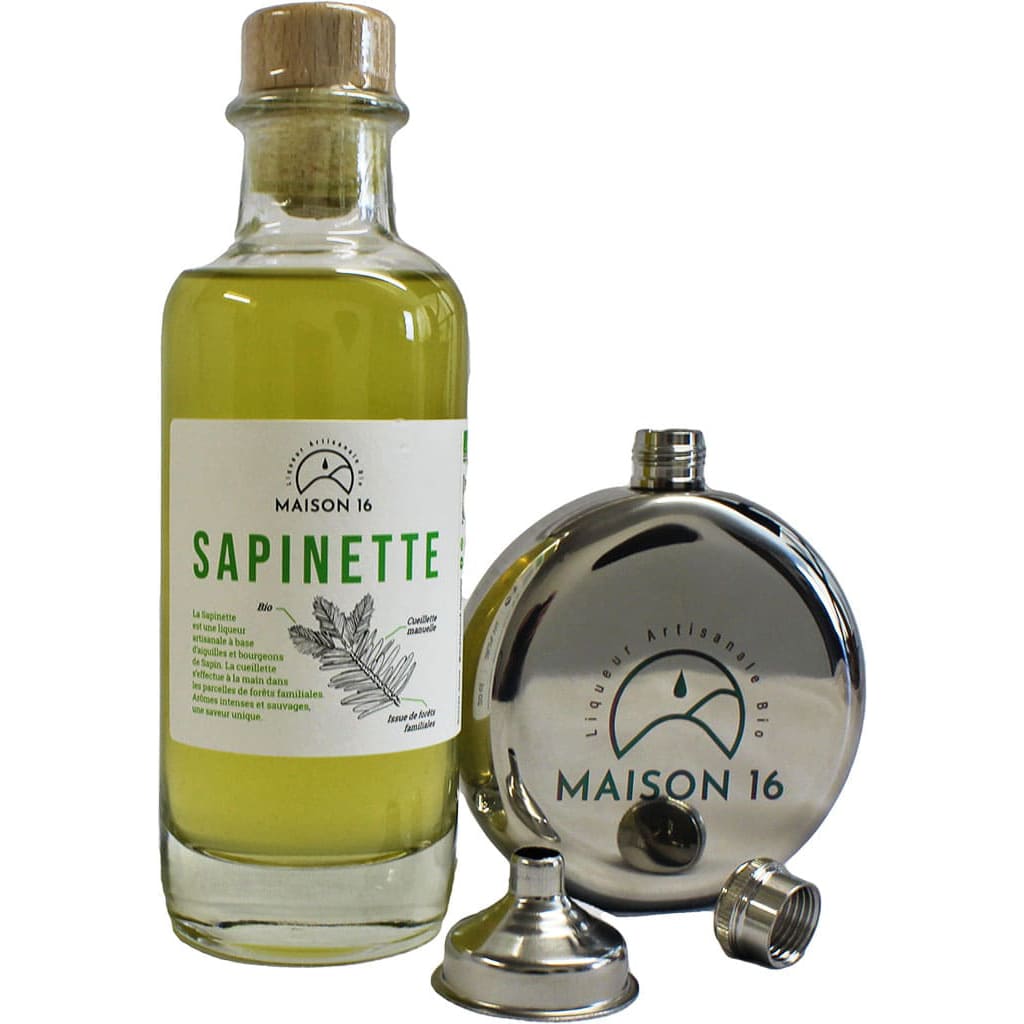 Liqueur Sapinette 20 cl MAISON 16 Alcool de sapin artisanale