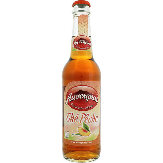 Soft Auvergnat Thé Pêche brassée par Auvergnat Cola, France