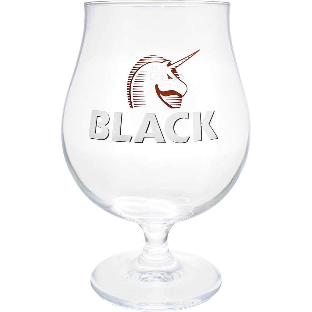 Verre Licorne Black par la brasserie française Licorne