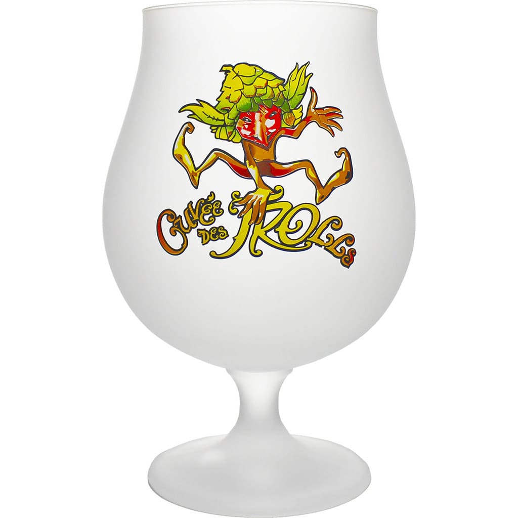Verre 25 cl Tulipe Cuvée des Trolls - Brasserie Dubuisson
