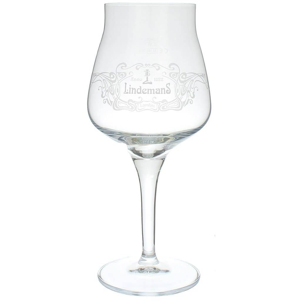 Verre à bière Tulipe 25 cl de la brasserie Lindemans
