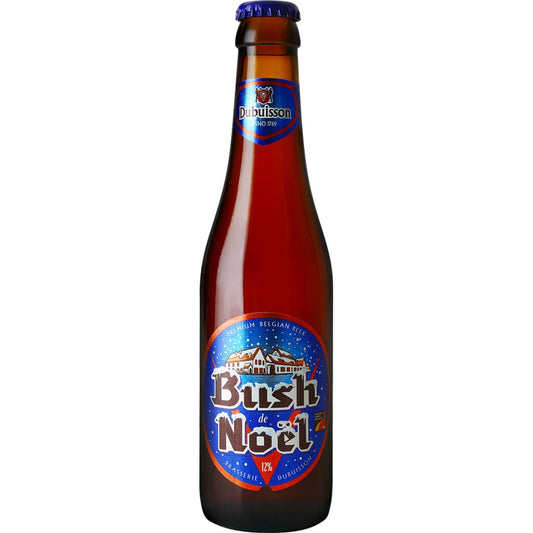 Bière Bush de Noël brassée par Dubuisson en Belgique